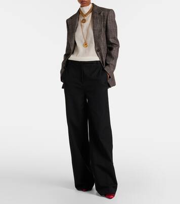 Yukio gabardine straight pants | Joseph