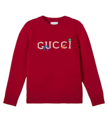 Logo wool sweater | Gucci Kids