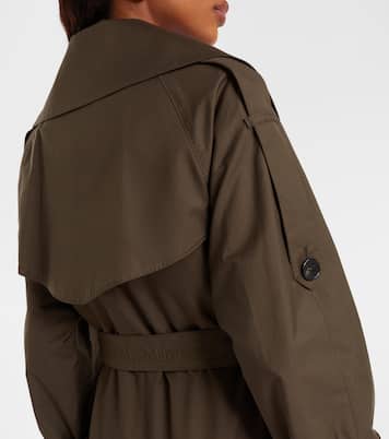 The Cube cotton-blend twill trench coat | Max Mara