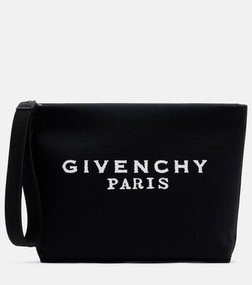 Pouch de lona con logo | Givenchy