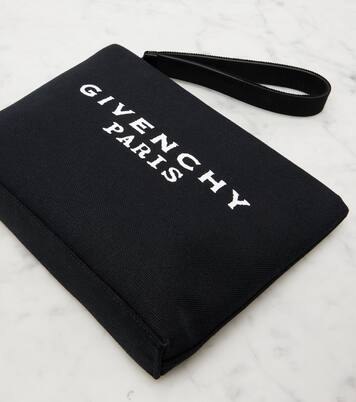 Pouch de lona con logo | Givenchy