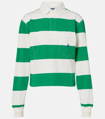 Striped cotton jersey polo shirt | Polo Ralph Lauren