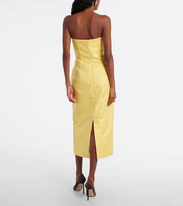 Midikleid Hailee aus Moiré | Emilia Wickstead