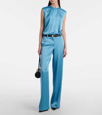 Satin top | Stella McCartney