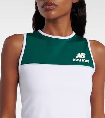 x New Balance jersey tank top | Miu Miu