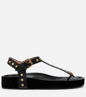 Enore studded leather thong sandals | Isabel Marant