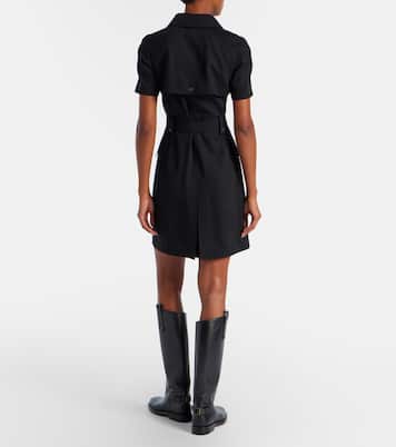 Hemdblusenkleid aus Wolle | Burberry