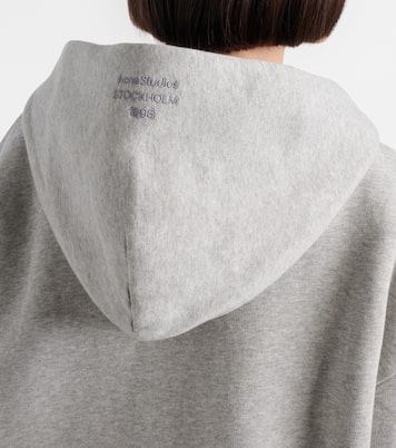 Kapuzenjacke Faye aus Baumwoll-Fleece | Acne Studios