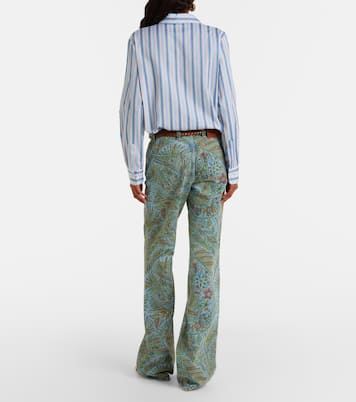 Paisley flared jeans | Etro