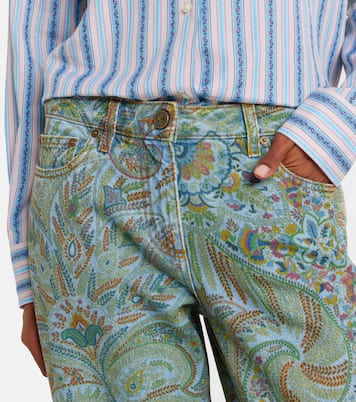 Paisley flared jeans | Etro