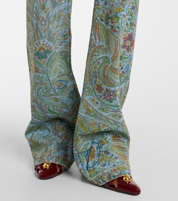 Paisley flared jeans | Etro