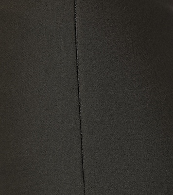 Pantalon en coton mélangé à taille haute | Vince