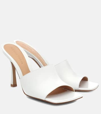 Pantoletten Stretch aus Leder | Bottega Veneta