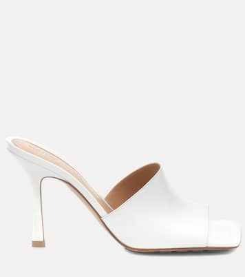 Pantoletten Stretch aus Leder | Bottega Veneta