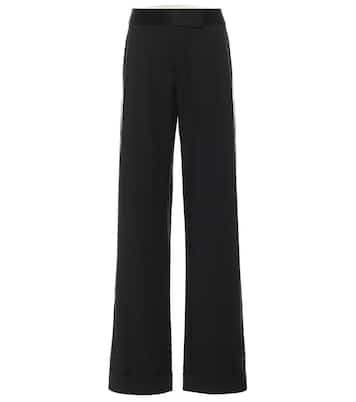 Wide-leg stretch wool pants | Monse