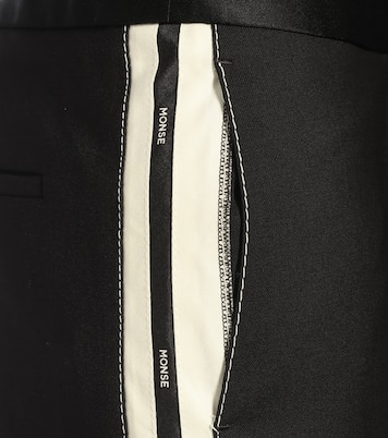 Wide-leg stretch wool pants | Monse