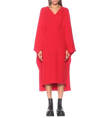 Valentino vestido midi de seda | Valentino