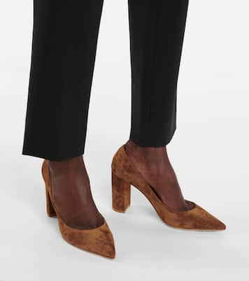 Piper 85 suede pumps | Gianvito Rossi