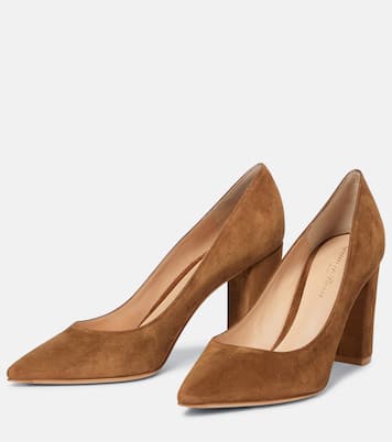 Piper 85 suede pumps | Gianvito Rossi