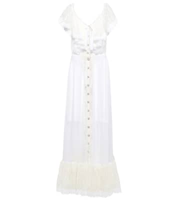 Off-shoulder maxi dress | Rabanne