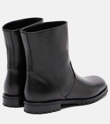 Ankle Boots aus Leder | Manolo Blahnik