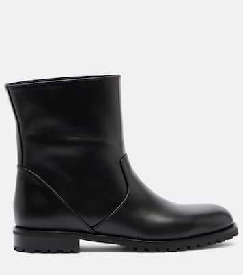 Ankle Boots aus Leder | Manolo Blahnik