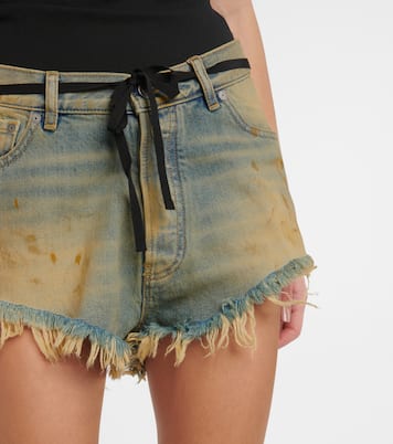 Distressed denim shorts | Maison Margiela