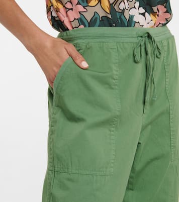 Mid-Rise-Cargohose Misty aus Baumwolle | Velvet