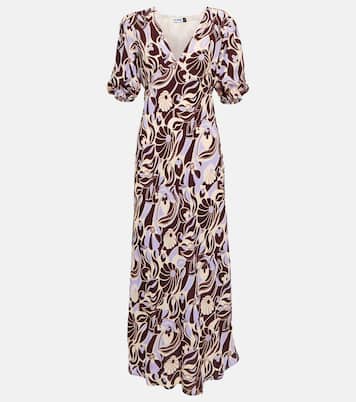 Poppy shell-print maxi dress | Rixo