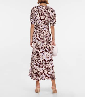 Poppy shell-print maxi dress | Rixo
