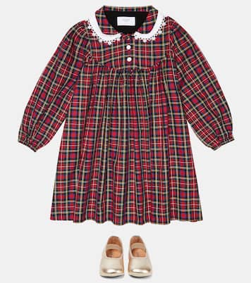Checked cotton dress | Paade Mode