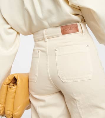 Brompton high-rise wide-leg jeans | Joseph