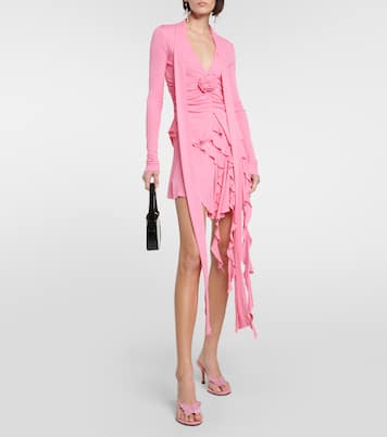 Minifalda asimétrica de jersey | Blumarine