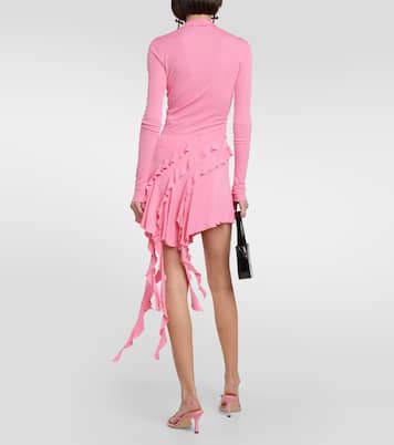 Minifalda asimétrica de jersey | Blumarine