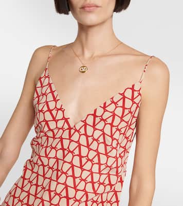 Playsuit Toile Iconographe aus Seide | Valentino