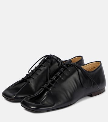 Stringate Souris in pelle | Lemaire