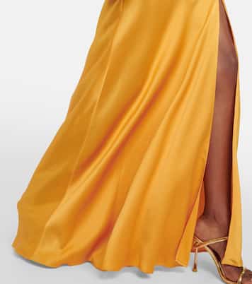 Robe longue Finley en satin | Simkhai