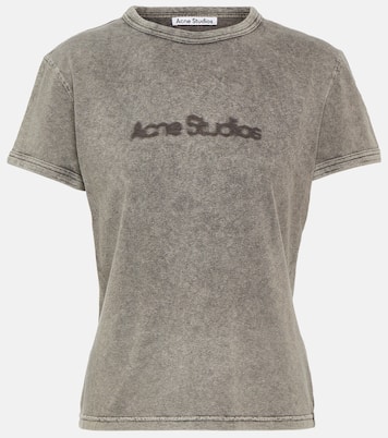 T-shirt in jersey di cotone con logo | Acne Studios