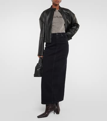 T-shirt in jersey di cotone con logo | Acne Studios