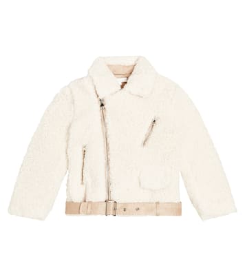 Giacca in shearling sintetico | Chloé Kids
