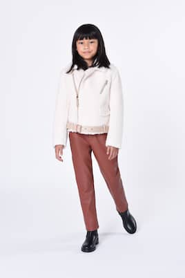 Giacca in shearling sintetico | Chloé Kids