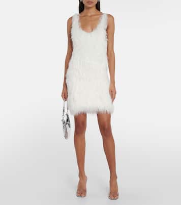 Miniabito con piume | Coperni