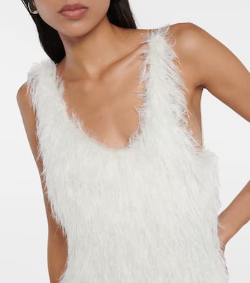 Miniabito con piume | Coperni