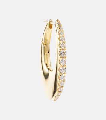 Boucles d'oreilles Lulu Medium en or 18 ct et diamants | Melissa Kaye