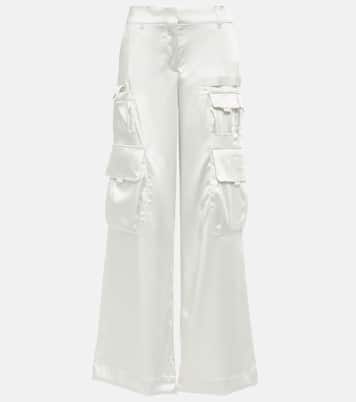 Pantalon cargo en satin | Off-White