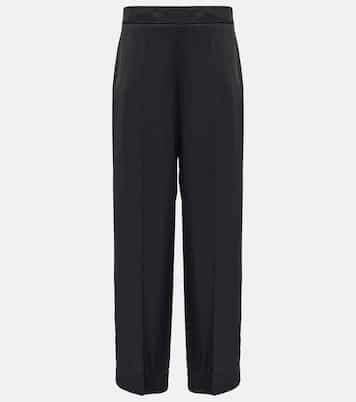 Pantalones anchos de tiro alto | Jil Sander