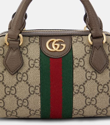 Borsa a tracolla Ophidia Mini in canvas GG | Gucci