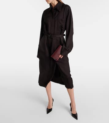 Leather wallet on chain | Victoria Beckham