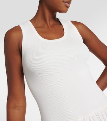 White Label - Abito midi Malia in popeline | Proenza Schouler