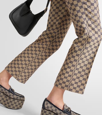 Gerade Hose GG aus Canvas | Gucci